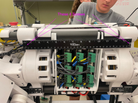 enabling access to the electronics